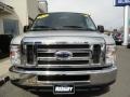 2010 Ingot Silver Metallic Ford E Series Van E350 XLT Passenger Extended  photo #8