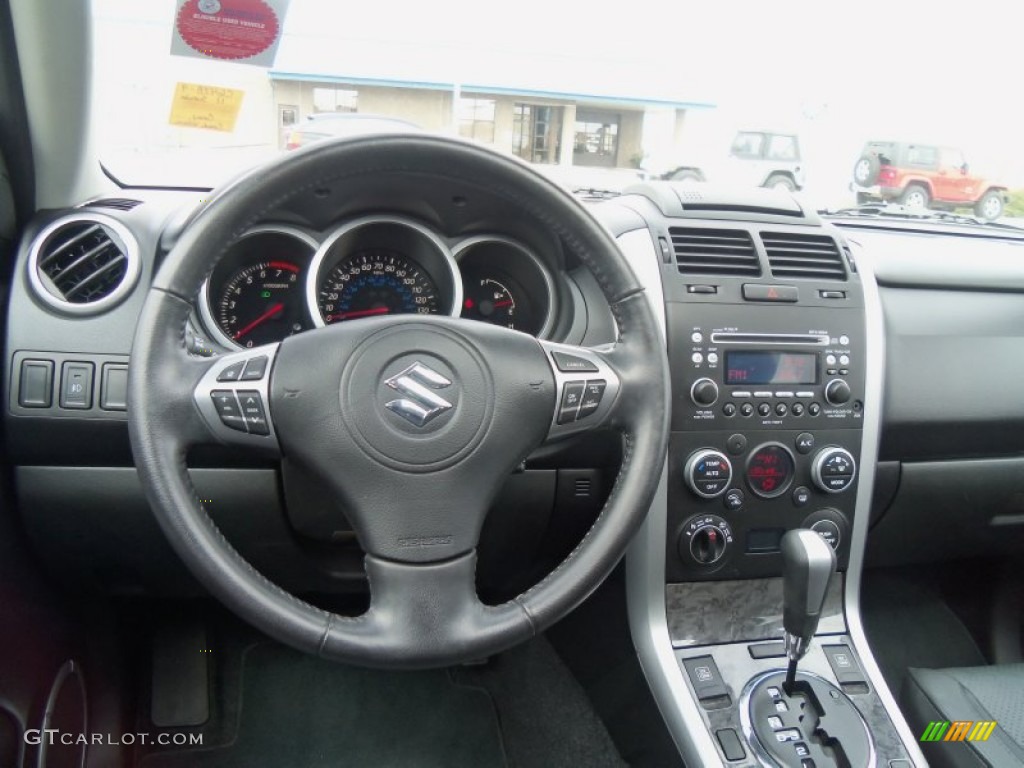 2011 Suzuki Grand Vitara Limited 4x4 Black Dashboard Photo #62852686
