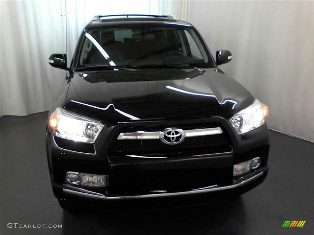 2012 4Runner Limited 4x4 - Black / Black Leather photo #2