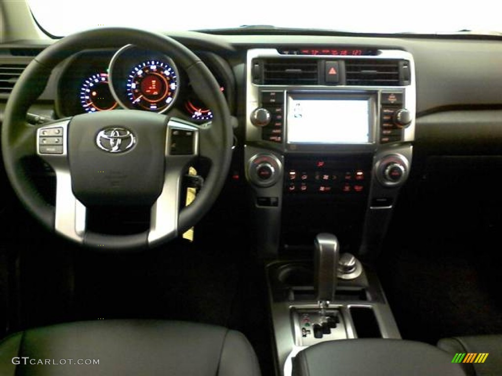2012 4Runner Limited 4x4 - Black / Black Leather photo #8