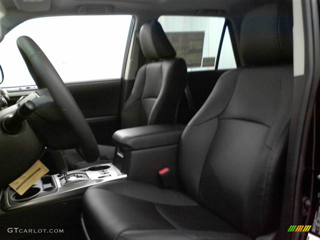 2012 4Runner Limited 4x4 - Black / Black Leather photo #13