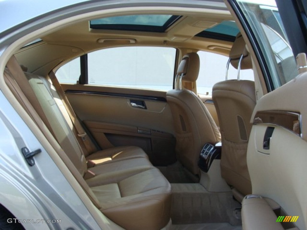 Savanna/Cashmere Interior 2009 Mercedes-Benz S 550 4Matic Sedan Photo #62855309