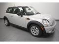 White Silver Metallic 2012 Mini Cooper Hardtop Exterior