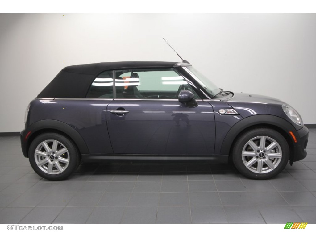 Highclass Gray Metallic 2012 Mini Cooper S Convertible Exterior Photo #62855576