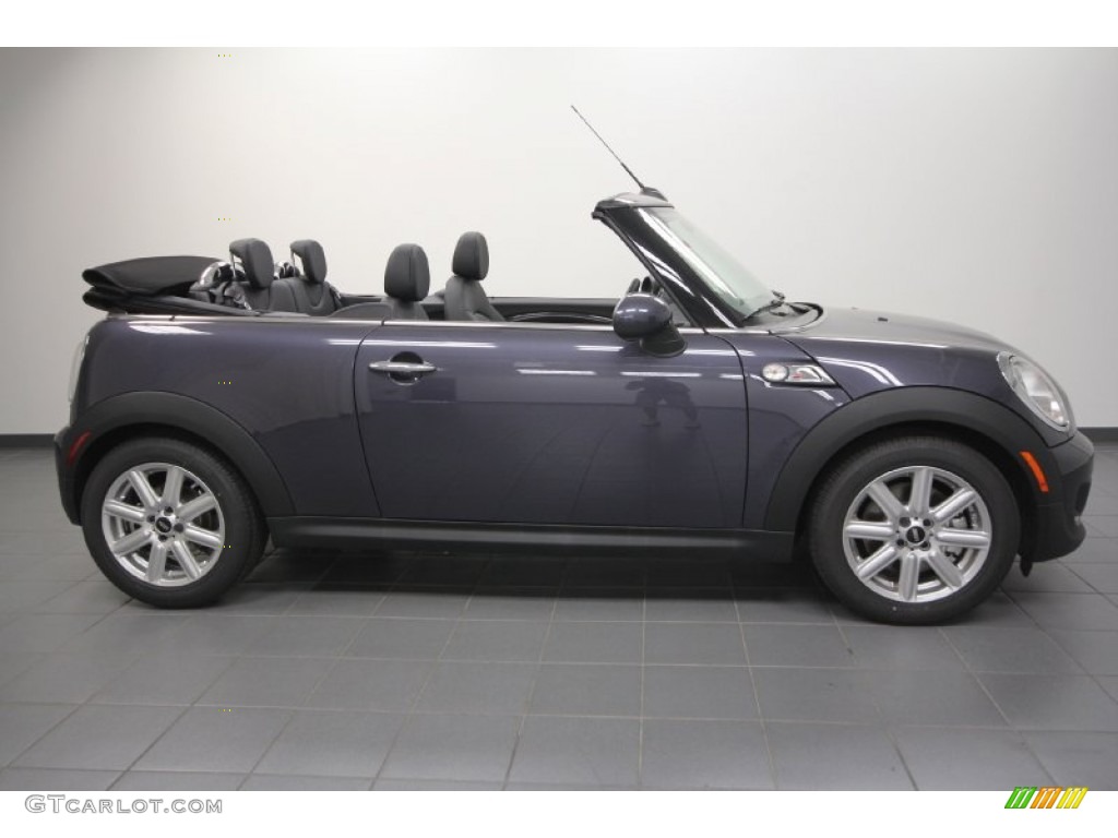 Highclass Gray Metallic 2012 Mini Cooper S Convertible Exterior Photo #62855614