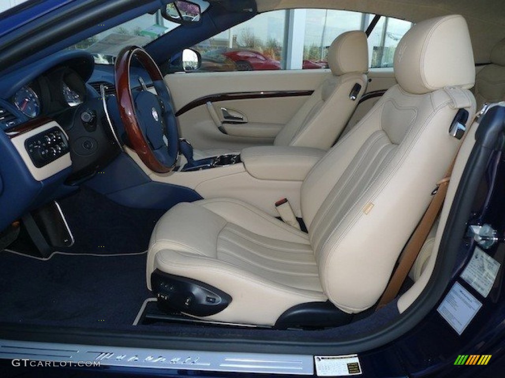 2012 Maserati GranTurismo Convertible GranCabrio Front Seat Photo #62855974