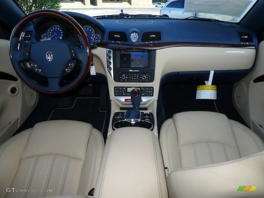 2012 Maserati GranTurismo Convertible GranCabrio Sabbia Dashboard Photo #62855981