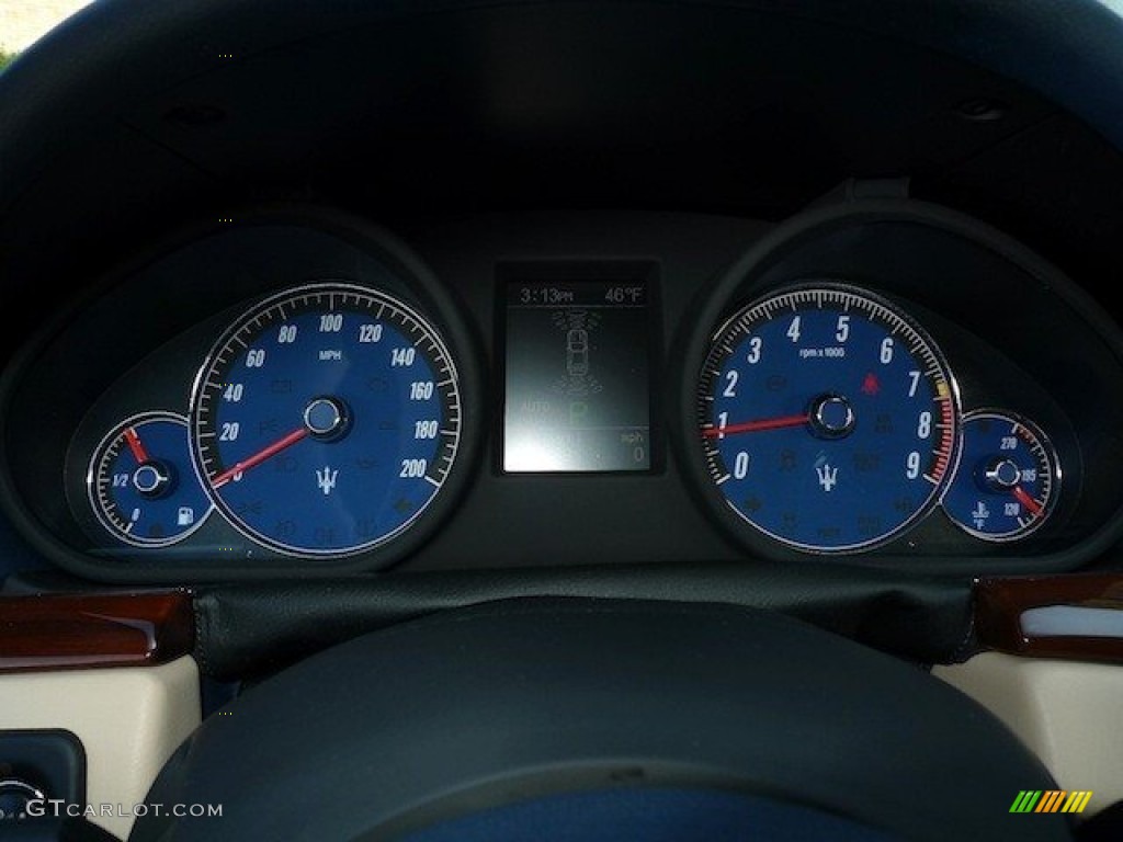 2012 Maserati GranTurismo Convertible GranCabrio Gauges Photo #62855998