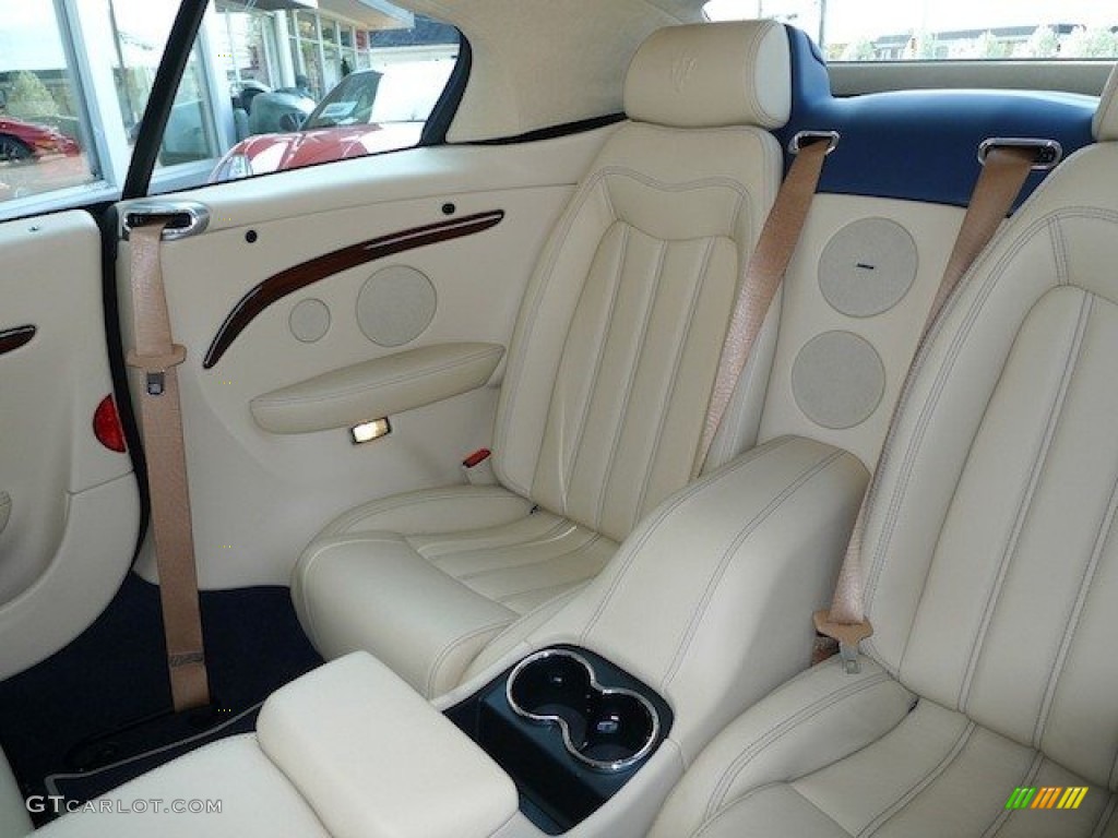 2012 Maserati GranTurismo Convertible GranCabrio Rear Seat Photo #62856052