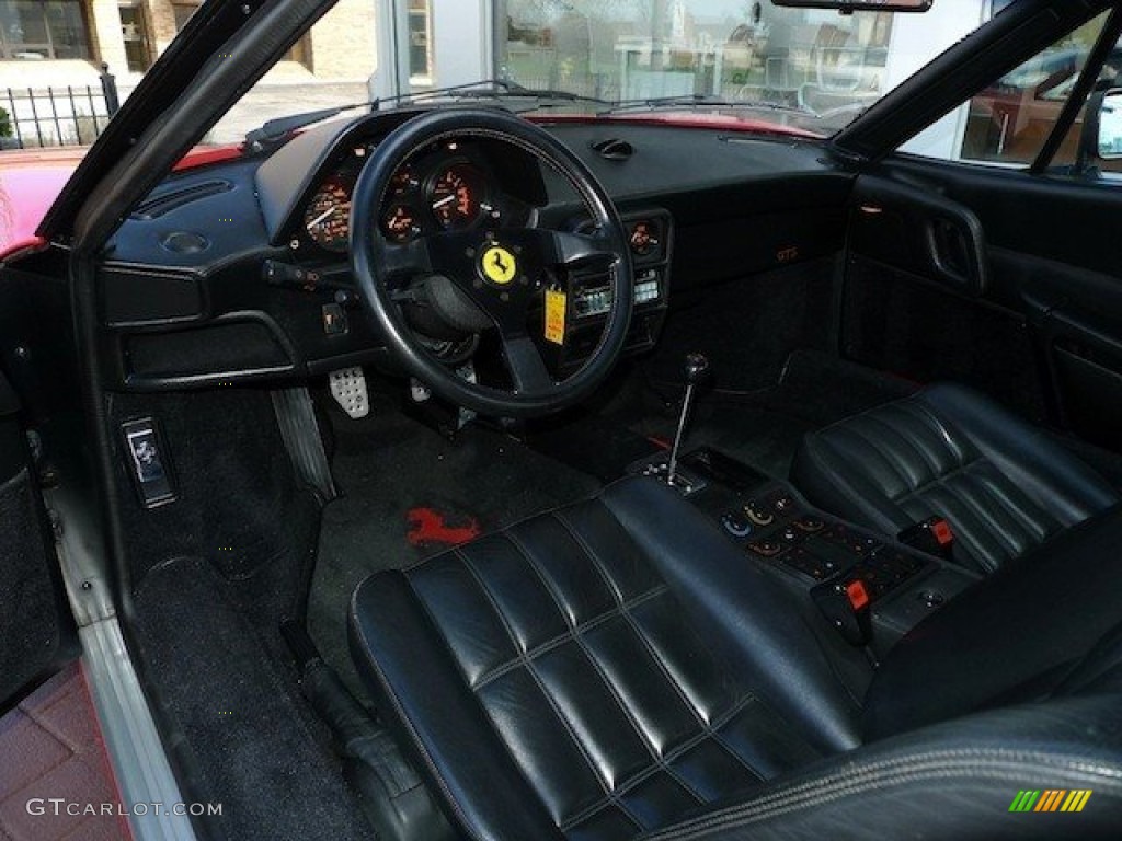 Black Interior 1988 Ferrari 328 GTS Photo #62856214