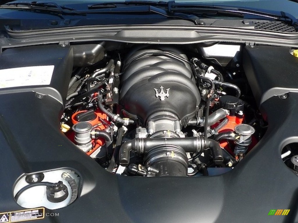 2012 Maserati GranTurismo S Automatic 4.7 Liter DOHC 32-Valve VVT V8 Engine Photo #62856362