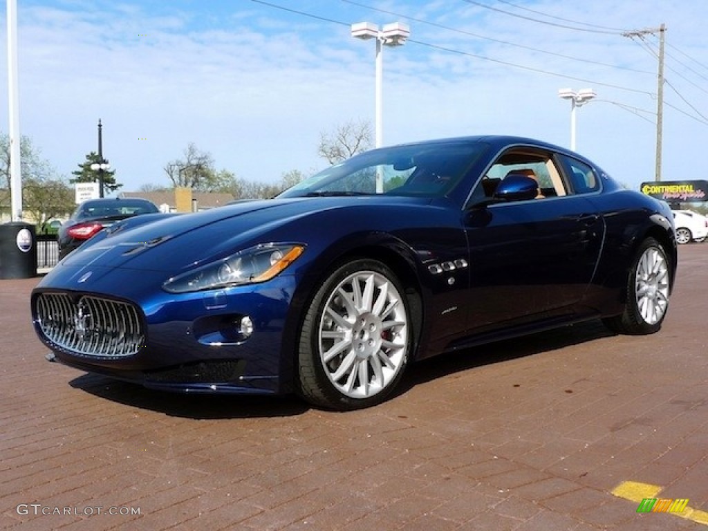 Blu Oceano (Blue Metallic) 2012 Maserati GranTurismo S Automatic Exterior Photo #62856370