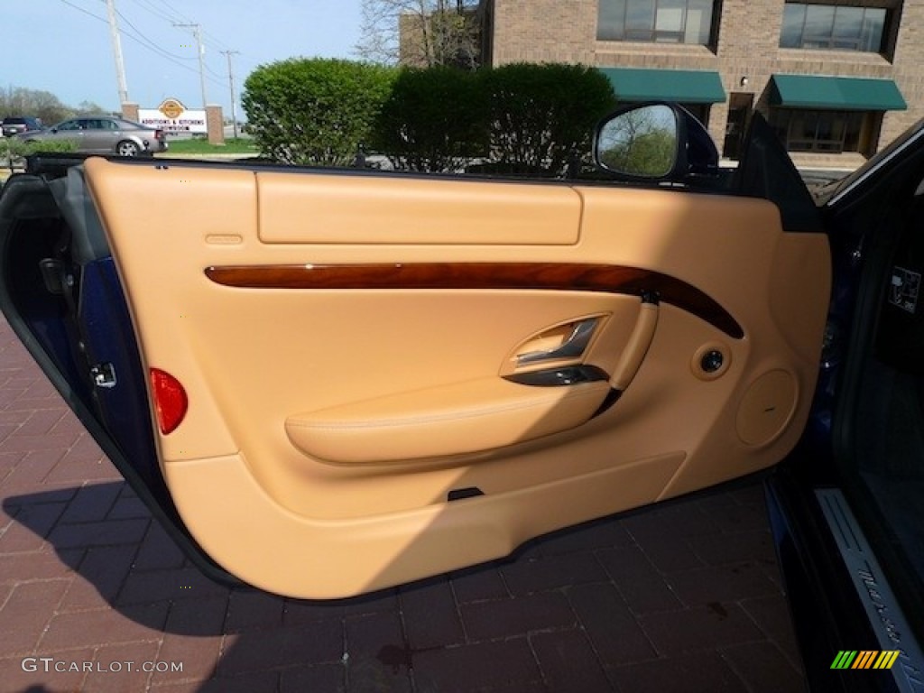 2012 Maserati GranTurismo S Automatic Cuoio Door Panel Photo #62856432
