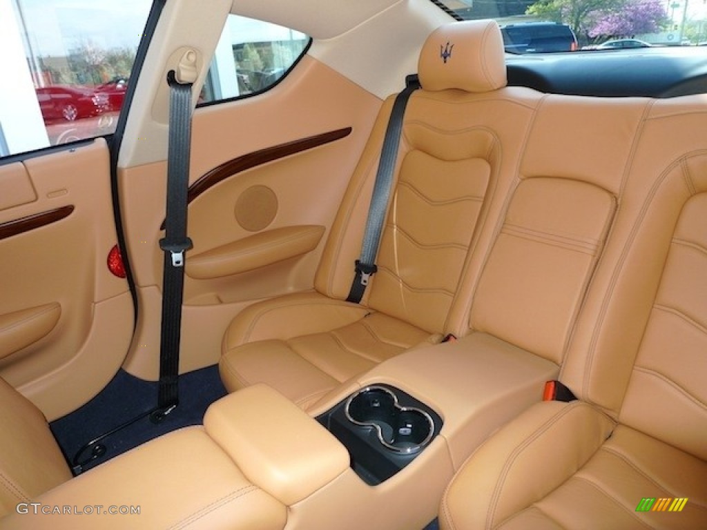 2012 Maserati GranTurismo S Automatic Rear Seat Photo #62856490