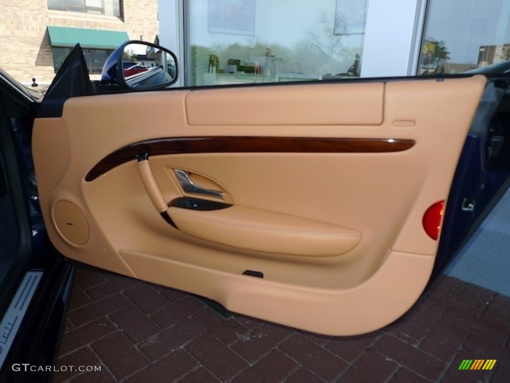 2012 Maserati GranTurismo S Automatic Cuoio Door Panel Photo #62856508