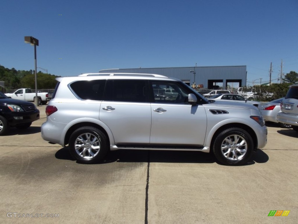 Liquid Platinum 2012 Infiniti QX 56 Exterior Photo #62857225