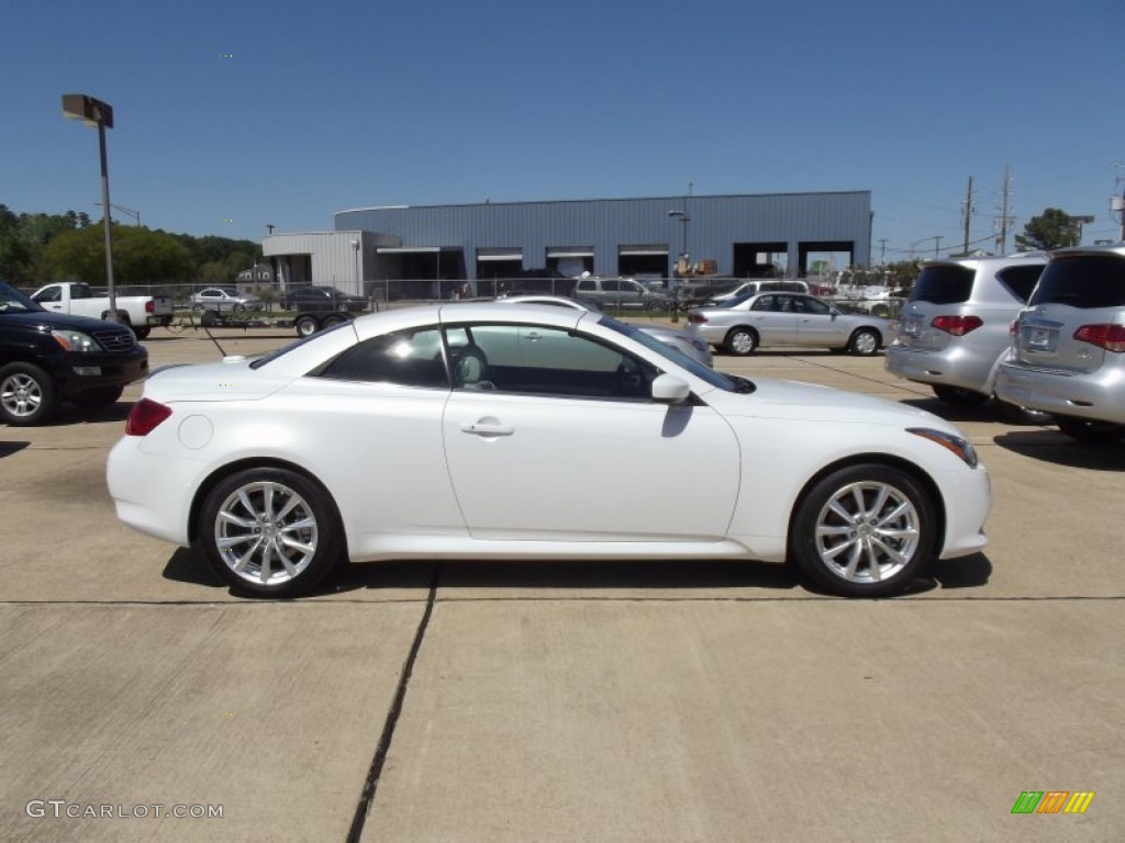 Moonlight White 2012 Infiniti G 37 Convertible Exterior Photo #62857684