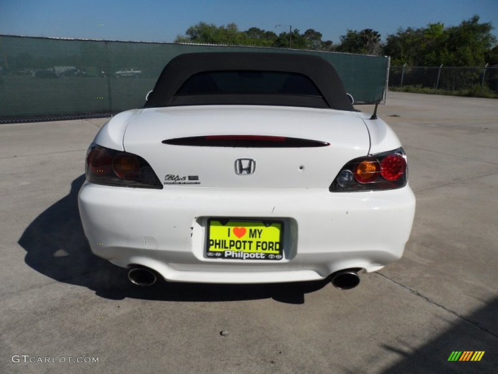 2007 S2000 Roadster - Grand Prix White / Black/Red photo #4