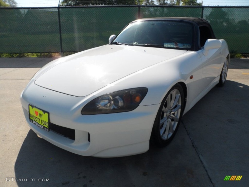 2007 S2000 Roadster - Grand Prix White / Black/Red photo #7