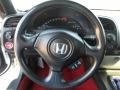 Black/Red 2007 Honda S2000 Roadster Steering Wheel