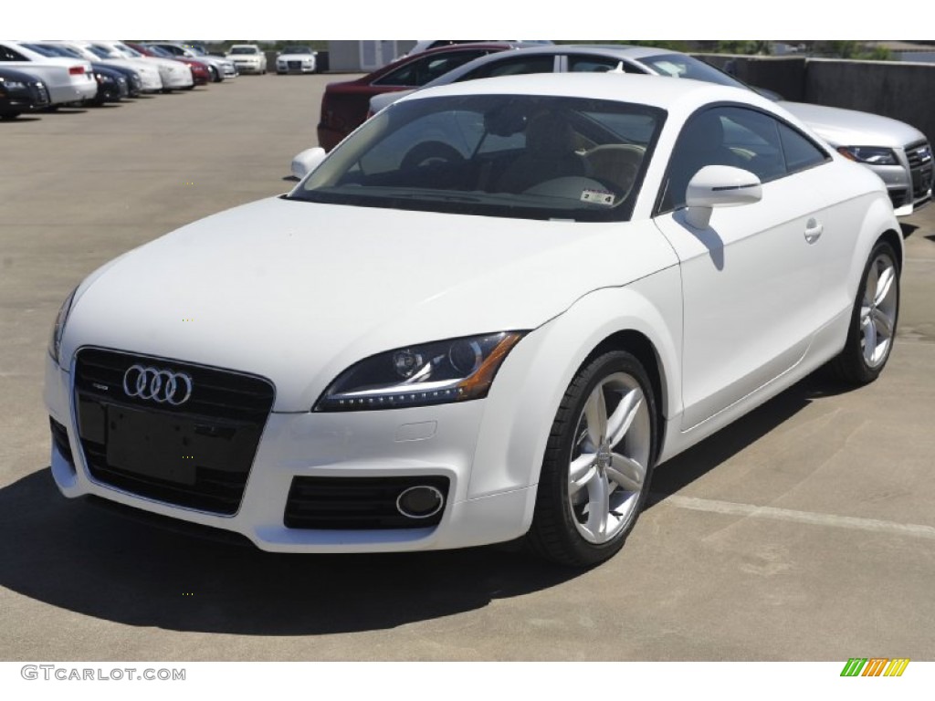 Ibis White 2012 Audi TT 2.0T quattro Coupe Exterior Photo #62858783