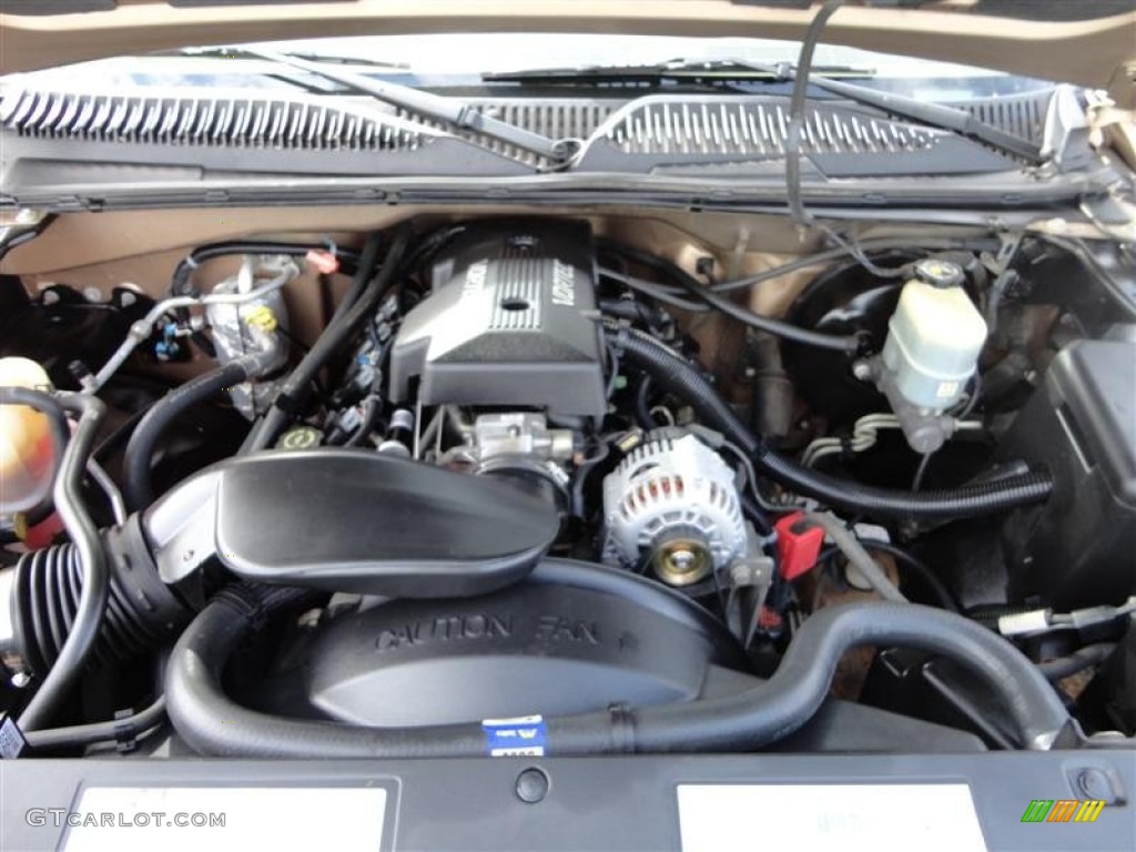 2000 Chevrolet Silverado 1500 LS Regular Cab 5.3 Liter OHV 16-Valve Vortec V8 Engine Photo #62858968