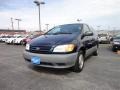 2001 Stratosphere Blue Mica Toyota Sienna LE  photo #2