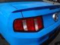 2011 Grabber Blue Ford Mustang V6 Convertible  photo #7