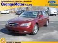 Dark Cherry Red 2007 Hyundai Sonata Limited V6