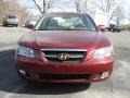 2007 Dark Cherry Red Hyundai Sonata Limited V6  photo #4