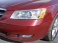 2007 Dark Cherry Red Hyundai Sonata Limited V6  photo #6