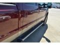 2009 Royal Red Metallic Ford F250 Super Duty King Ranch Crew Cab 4x4  photo #10