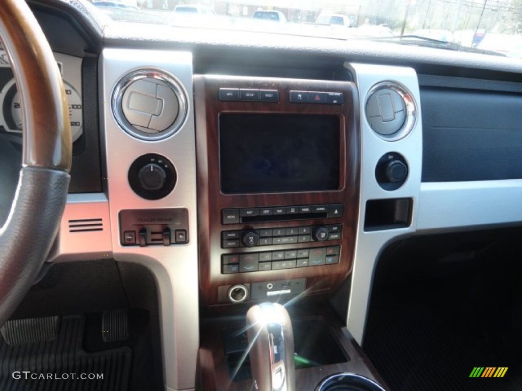 2010 F150 Platinum SuperCrew 4x4 - Red Candy Metallic / Sienna Brown Leather/Black photo #9
