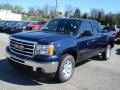 Midnight Blue Metallic - Sierra 1500 SLE Extended Cab 4x4 Photo No. 2