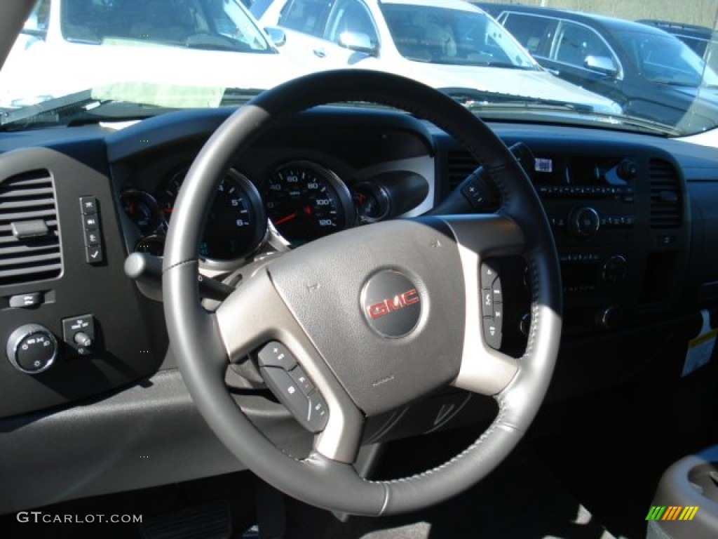 2012 Sierra 1500 SLE Extended Cab 4x4 - Midnight Blue Metallic / Ebony photo #10