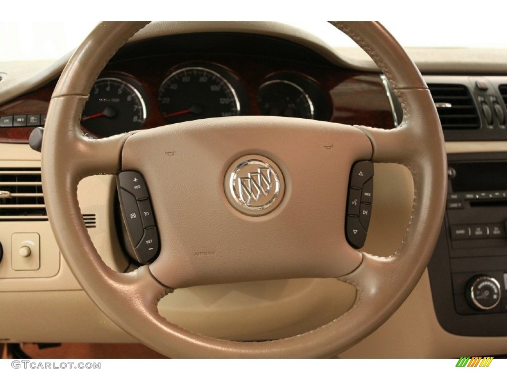 2006 Buick Lucerne CXL Cashmere Steering Wheel Photo #62866934
