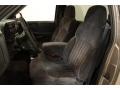 Graphite 1999 Chevrolet S10 LS Regular Cab 4x4 Interior Color