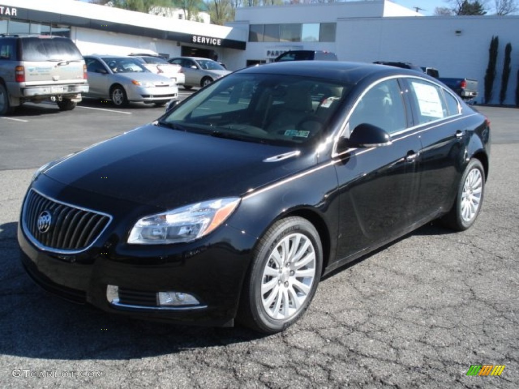 Black Onyx 2012 Buick Regal Turbo Exterior Photo #62868395