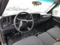 Graphite Gray 2002 Chevrolet Silverado 1500 Extended Cab Dashboard
