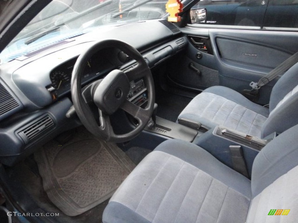 1992 Chevrolet Cavalier VL Coupe Interior Color Photos