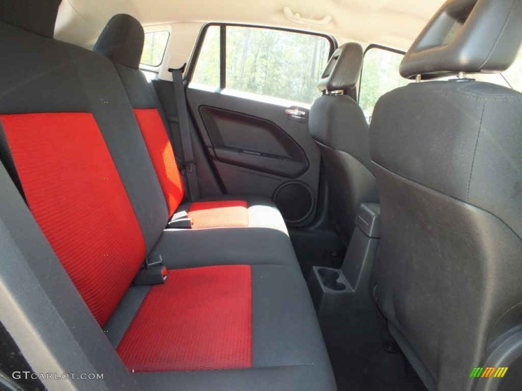 Dark Slate Gray/Red Interior 2009 Dodge Caliber SXT Photo #62868935