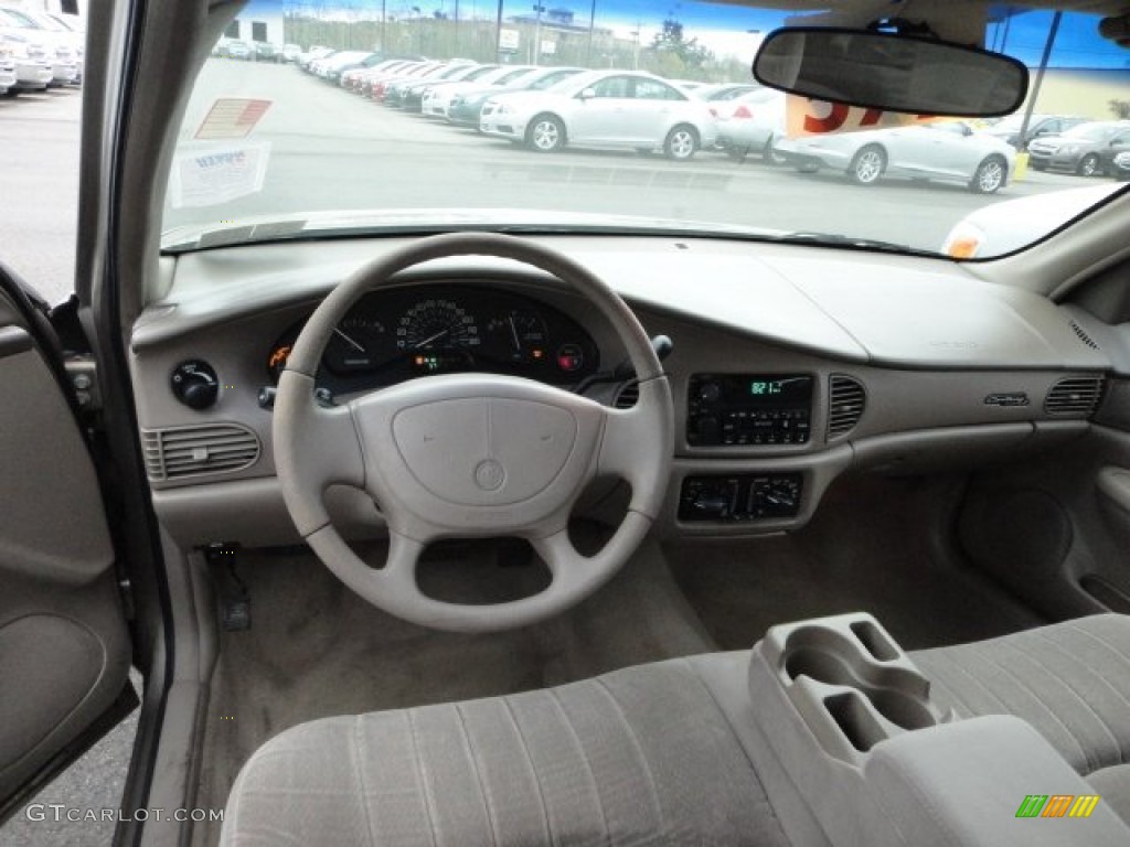 2001 Buick Century Custom Taupe Dashboard Photo #62869169