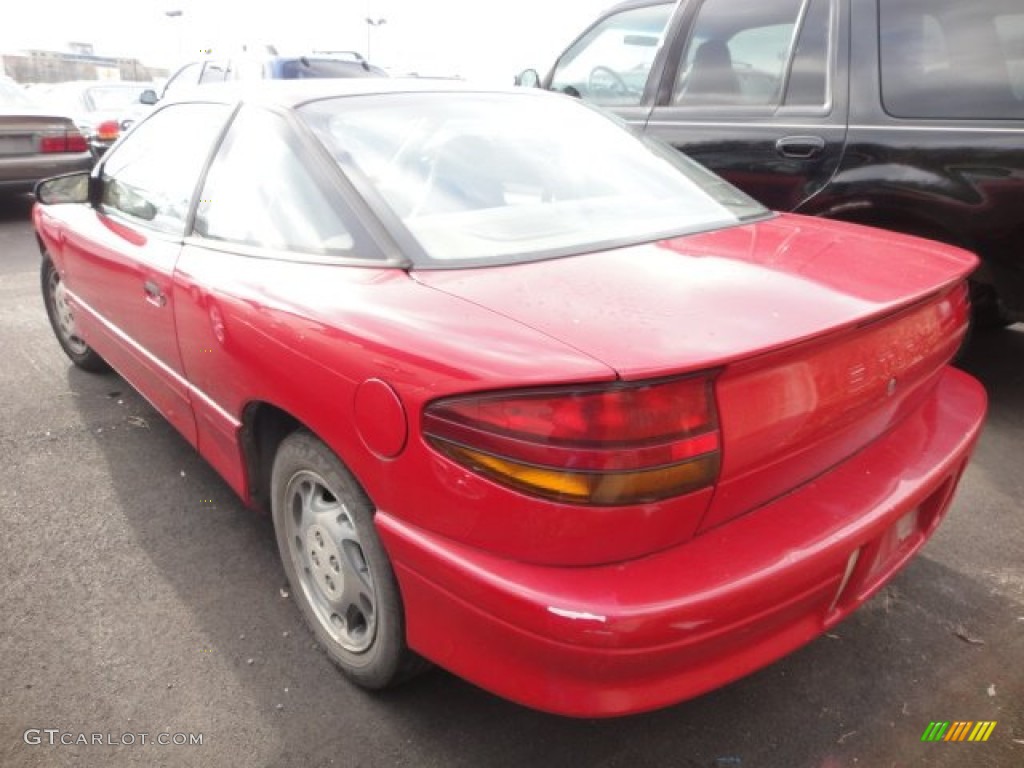 1996 S Series SC1 Coupe - Bright Red / Gray photo #3