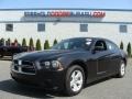 Brilliant Black Crystal Pearl 2011 Dodge Charger SE