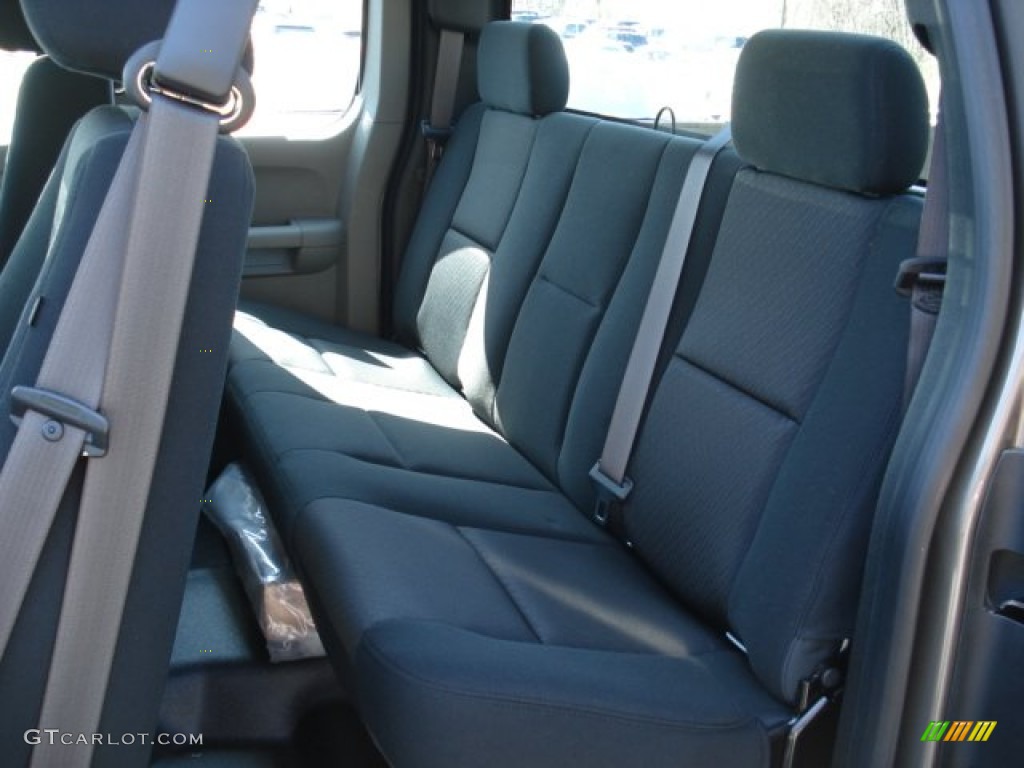 2012 Silverado 1500 Work Truck Extended Cab - Mocha Steel Metallic / Dark Titanium photo #13