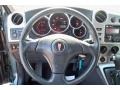 Graphite Black 2006 Pontiac Vibe Standard Vibe Model Steering Wheel