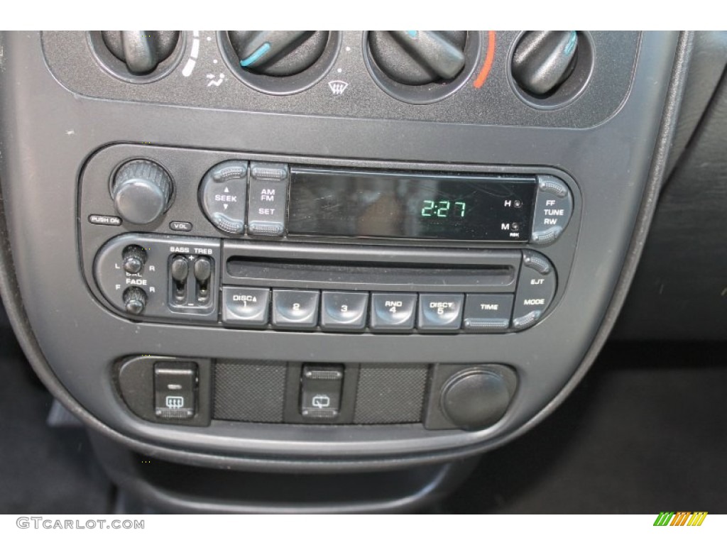 2004 Chrysler PT Cruiser Standard PT Cruiser Model Audio System Photos