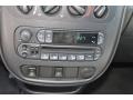 2004 Chrysler PT Cruiser Dark Slate Gray Interior Audio System Photo