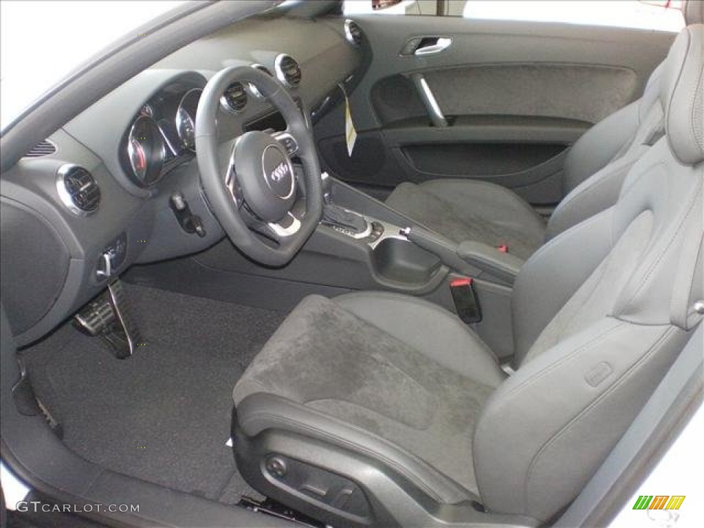 Black Interior 2012 Audi TT 2.0T quattro Roadster Photo #62873697