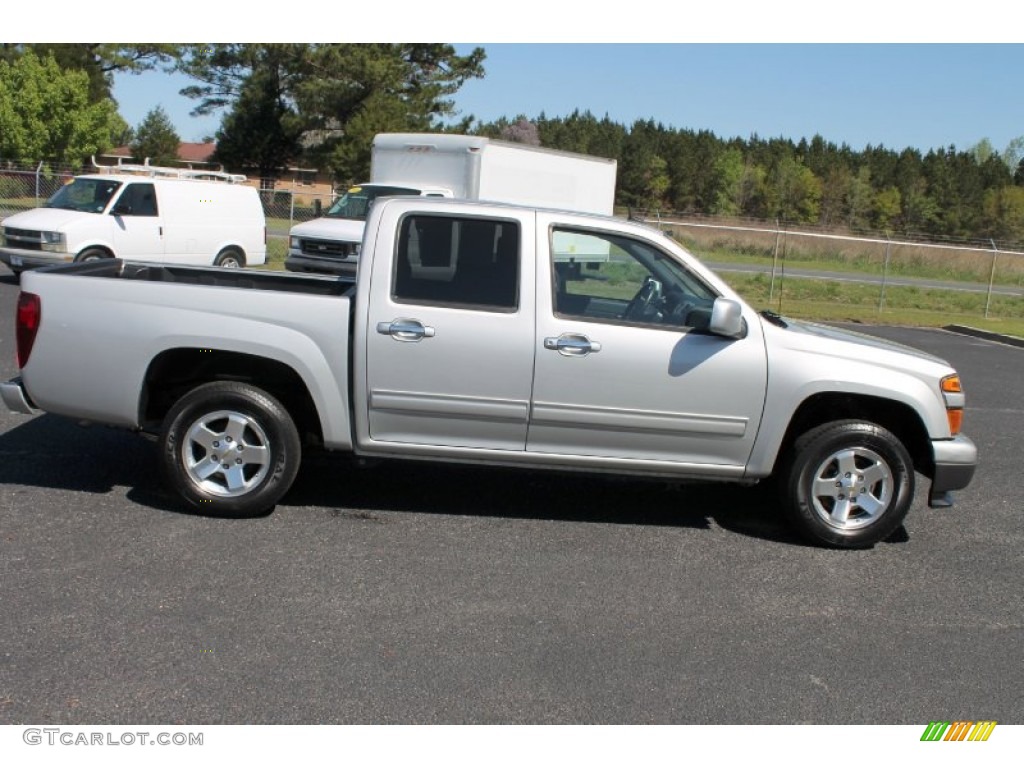 Sheer Silver Metallic 2012 Chevrolet Colorado LT Crew Cab Exterior Photo #62873882